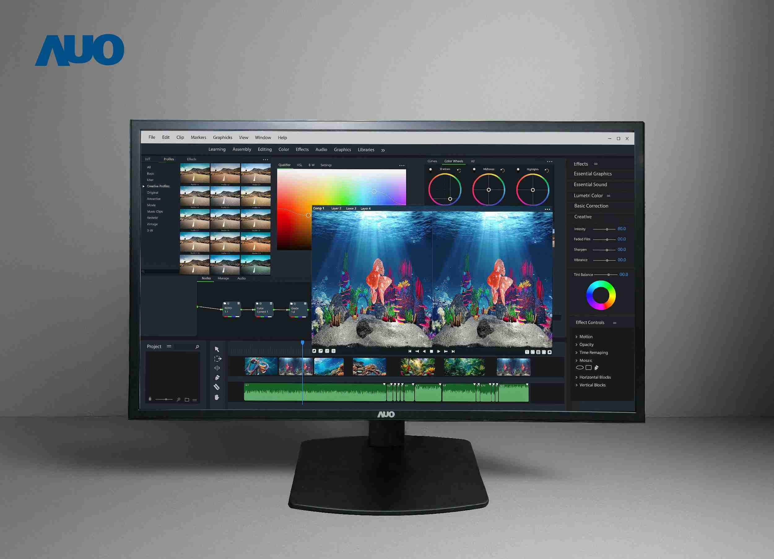 PG国际开发32吋2D/3D专业桌上型显示器，，，，拥有8K4K超高分辨率，，并以低串扰算法优化3D显示效果，，，，搭载自动眼球追踪功能，，，能实时调整3D图像，，，，进行实时2D与3D无缝共存窗口，，，提供图像设计工作者突破二维接口的崭新工作氛围与效率